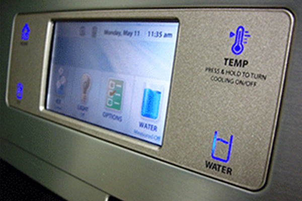 Refrigerator User Interface Console